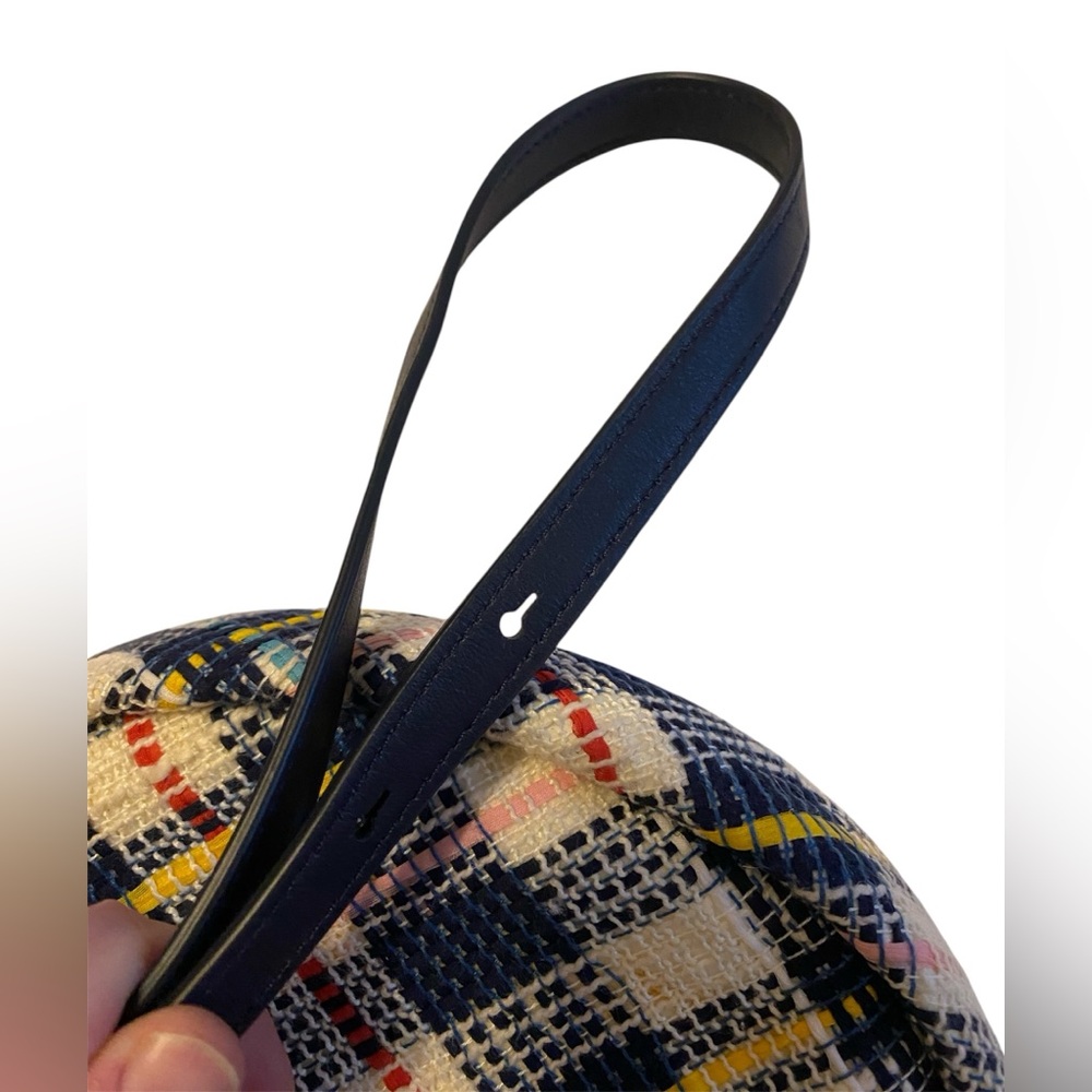 Sold!!!!Kate Spade Smile Plaid Tweed Small Crossbody - Picture 12 of 15